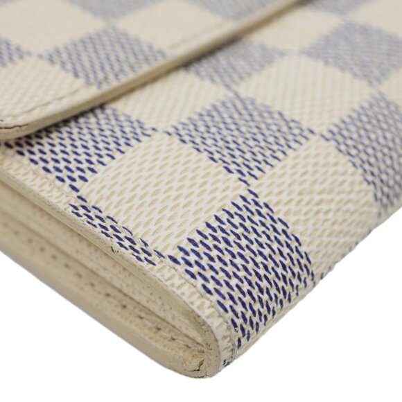 Louis Vuitton  Sarah Damier Azur Wallet White - Picture 6 of 15